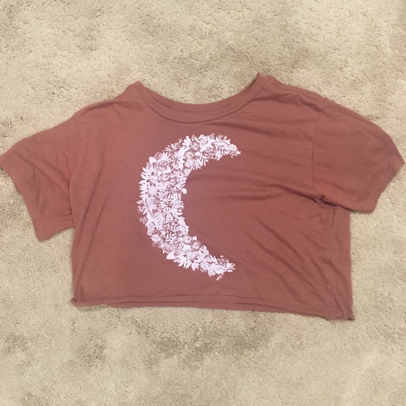 Billabong Half Moon Short-Sleeved Crop Top - Picture 1 of 2